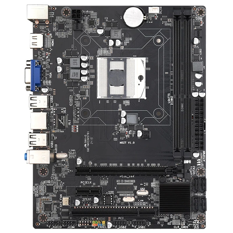 HM55A настольного компьютера материнская плата DDR3 LGA1288 Поддержка I3 I5 I7 Процессор |