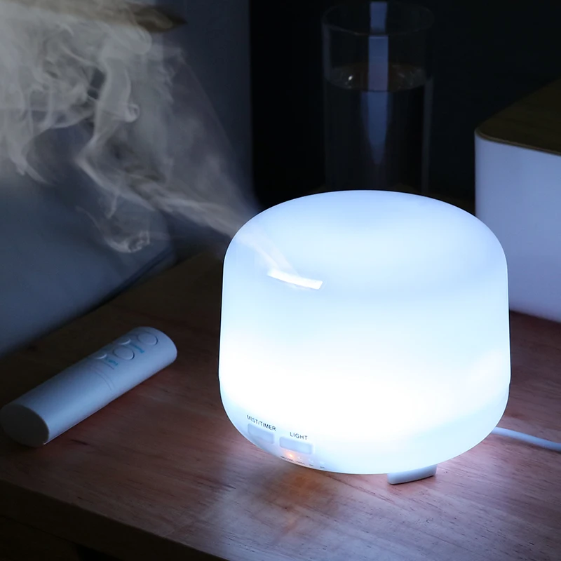 USB Ultrasonic Air Aroma Humidifier 300ML Remote Control With 7 Color Lights Electric Aromatherapy Essential Oil Aroma Diffuser|Humidifiers|Home Appliances - AliExpress