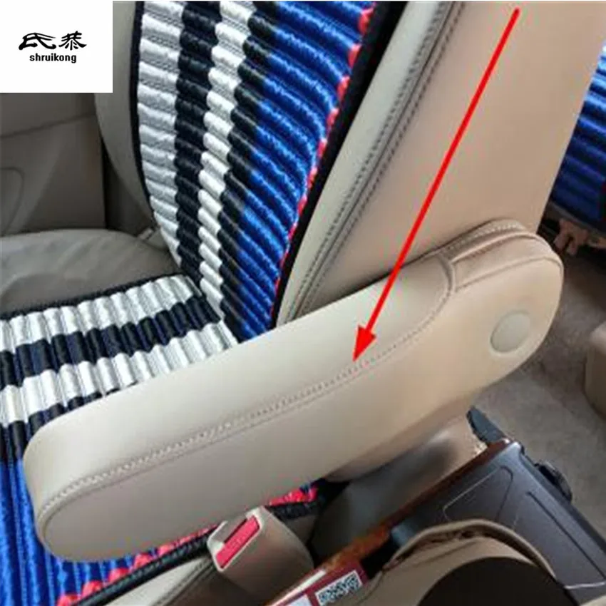 2 шт./лот, автомобильная наклейка на переднюю дверь для 2004-2012 Honda Odyssey, автомобильные аксессуары из микрофибры, подлокотник для сиденья