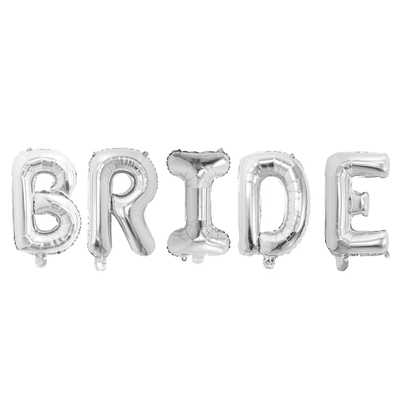 5 шт./лот 30 дюймов Цвет серебристый, Золотой буквы "Bride to be" Фольга воздушные шары с бриллиантами воздушный шар с гелием, на свадьбу, День Святого Валентина вечерние украшения шары воздушные шары шарики воздушные