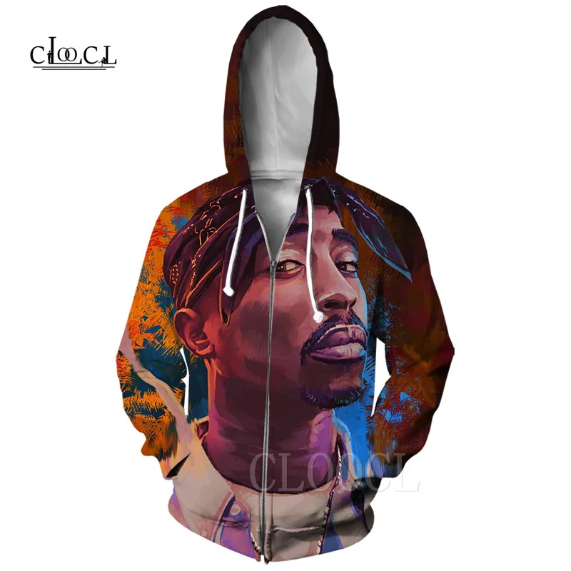 Повседневные модные толстовки на молнии, пуловер, хип-хоп, 2Pac, Тупак, 3D принт, аниме, худи для женщин и мужчин, куртка, пальто, Harajuku, толстовка
