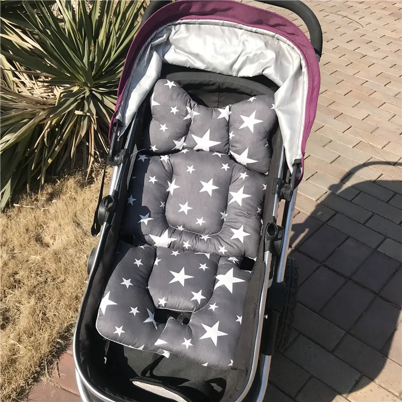 Подушка для детской коляски, коврик для новорожденного, подушка для сиденья, хлопок, Детские аксессуары, коляска для малыша, подушка, доступны с обеих сторон YCZ028 - Цвет: YCZ028O
