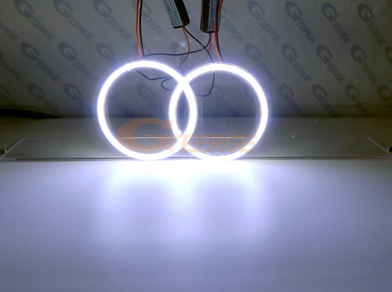 Для Volvo C30 2006 2007 2008 2009 предлицевая сторона отличный ультра яркий COB led Ангельские