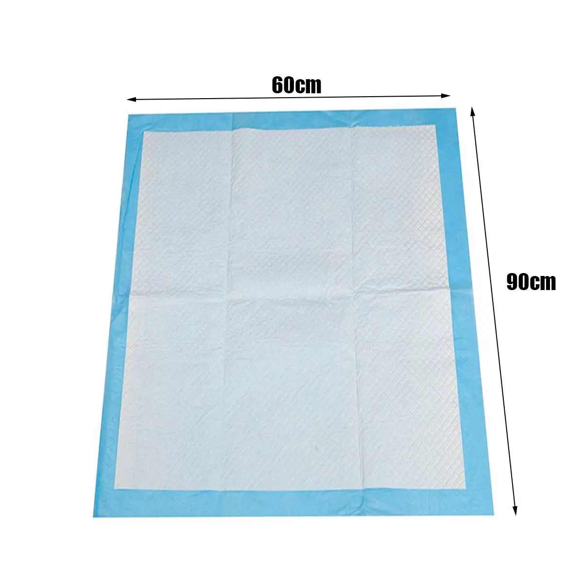 as picture 40pcs 60*60cmPet Disposable Diaper Dog Cat Deodorant Absorption Pee Training Dog Tray Accessories For Adult Child/Pets Absorbent - Цвет: as picture