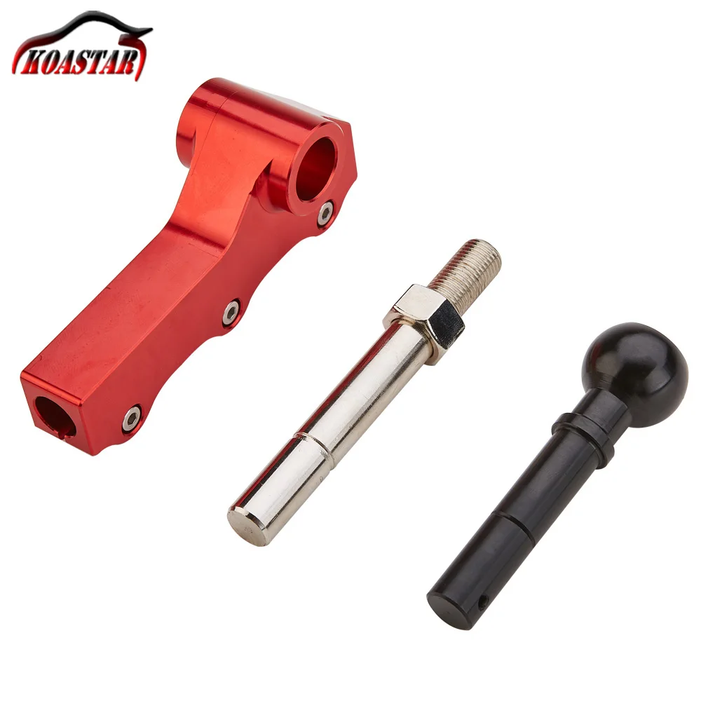 Adjustable Short Height Throw Shifter+ Front& Rear Shifter Stabilizer Bushing Kit for Subaru WRX STI Impreza WRX BRZ Forester