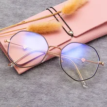 Женские очки, оправа для мужчин, анти-синий светильник, оправа для очков, винтажные круглые прозрачные линзы, очки, оптическая оправа для очков