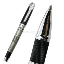Jinhao – stylo à bille à neuf trépieds gris argent, avec coopération de bonne foi, papeterie professionnelle de bureau, outil d'écriture scolaire