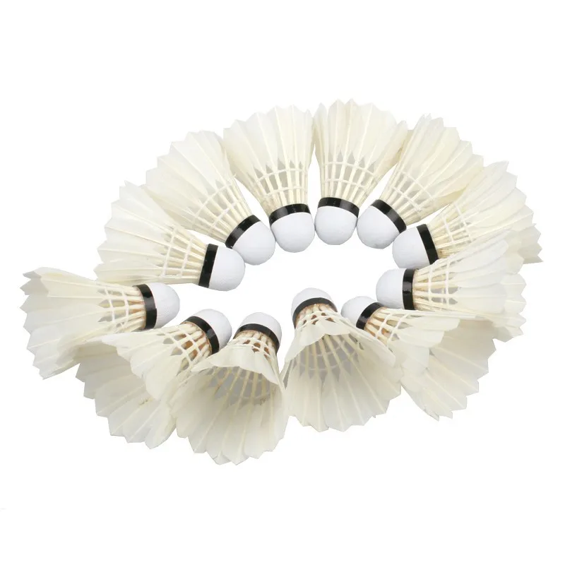 12 Pcs / Lot Badminton Shuttlecock For Training Match Professional Durable Regale A-Class King Badminton Shuttlecock