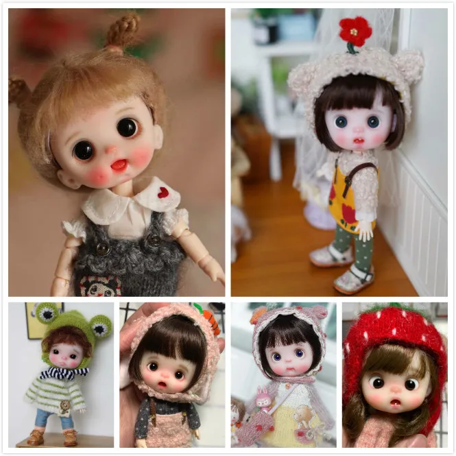 OB11 кукла Кастомизация кукла 1/8 BJD куклы OB DIY полимерная глина 201912