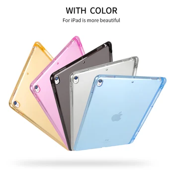 

For ipad Air 3 Case 10.5 Inch, Ultra Slim Silicone Soft Cover for ipad Pro 10.5 Case with Pencil Holder For ipad Air 2019 Case
