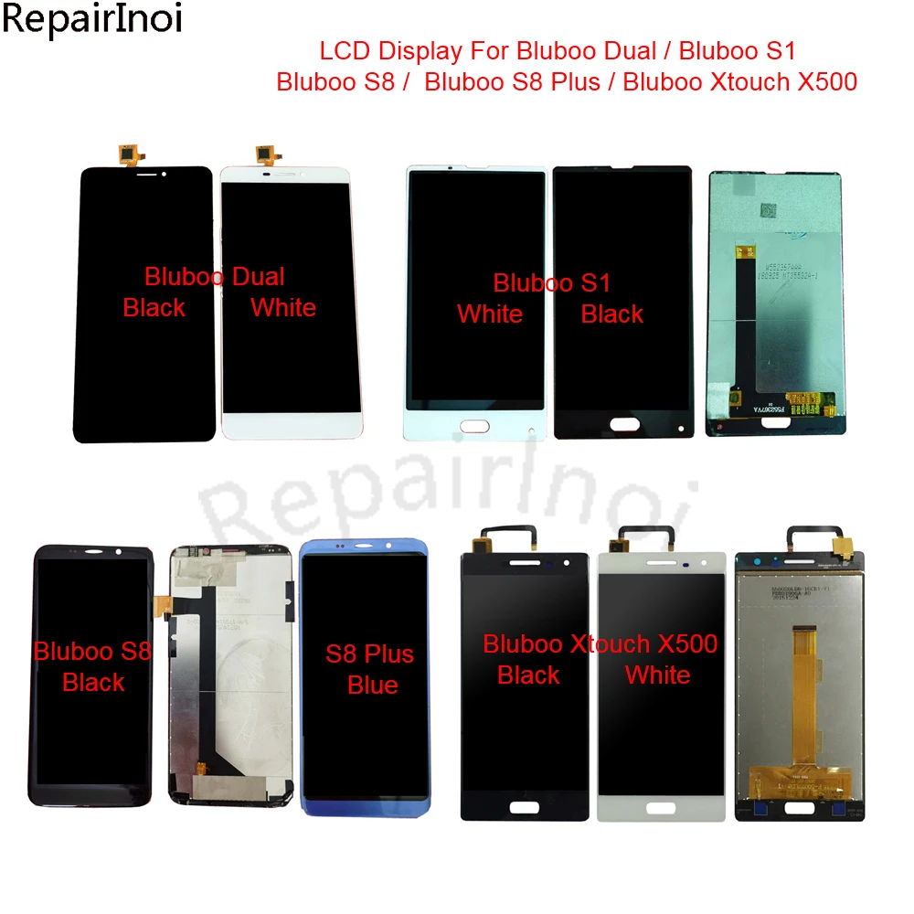 ЖК-дисплей для Bluboo S1 S8 PLus сенсорный экран Dual / Xtouch X500 сменный в сборе |