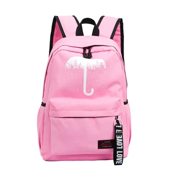 

Fashion Student's School Backpack High Quality Durable Boy's Girl's School Bags Satchel Ladies Shoulder Bag Travel Rucksack
