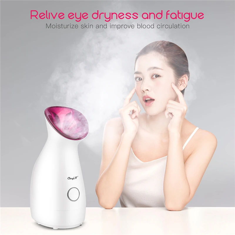 

Fruit Facial Face Steamer Sprayer Sauna Spa Steaming Nano Mister Skin Moisturizing Pore Cleaner Household Thermal Nano Spray 45