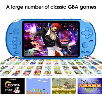 

SEC Video Gamepad Console Player X12 Built-in 10000 Games For PSP Gamapad Handheld Retro 5.1 Inch Screen TV Player Game Player