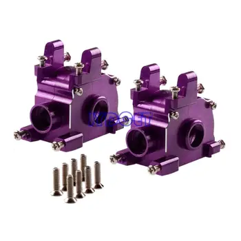 

2pcs Aluminum Front&Rear Gearbox Diff Gear Box For RC Car 1:8 Model HPI SAVAGE 21 4.6 5.9 X XL X SS KIT WITH NITRO GT-2