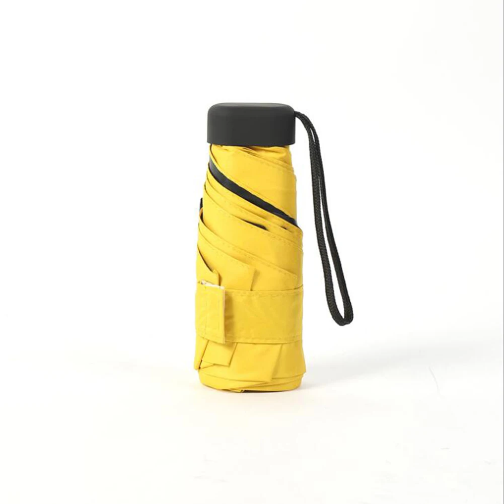 18 видов стилей 180 г Сверхлегкий карманный мини зонтик от дождя, Ветрозащитный прочный 5 складных солнцезащитных зонтов, портативный свежий солнцезащитный зонтик