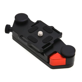 

Quick Release Tripod Monopod Head Screw Adapter Mount Backpack Camera Clip Quick Release Mount DSLR Cam Strap Belt Button Holder