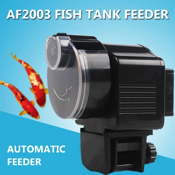 

Food Feeding Portable Fish Feeder Tool Adjustable Automatic Fish Feeder for Aquarium Fish Tank Auto Feeders with Timer