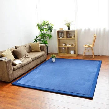 

Thick Coral Fleece Tatami Mat Coffee Tea Table Bedroom Carpet Rectangle Living Room Area Rug 80x200cm