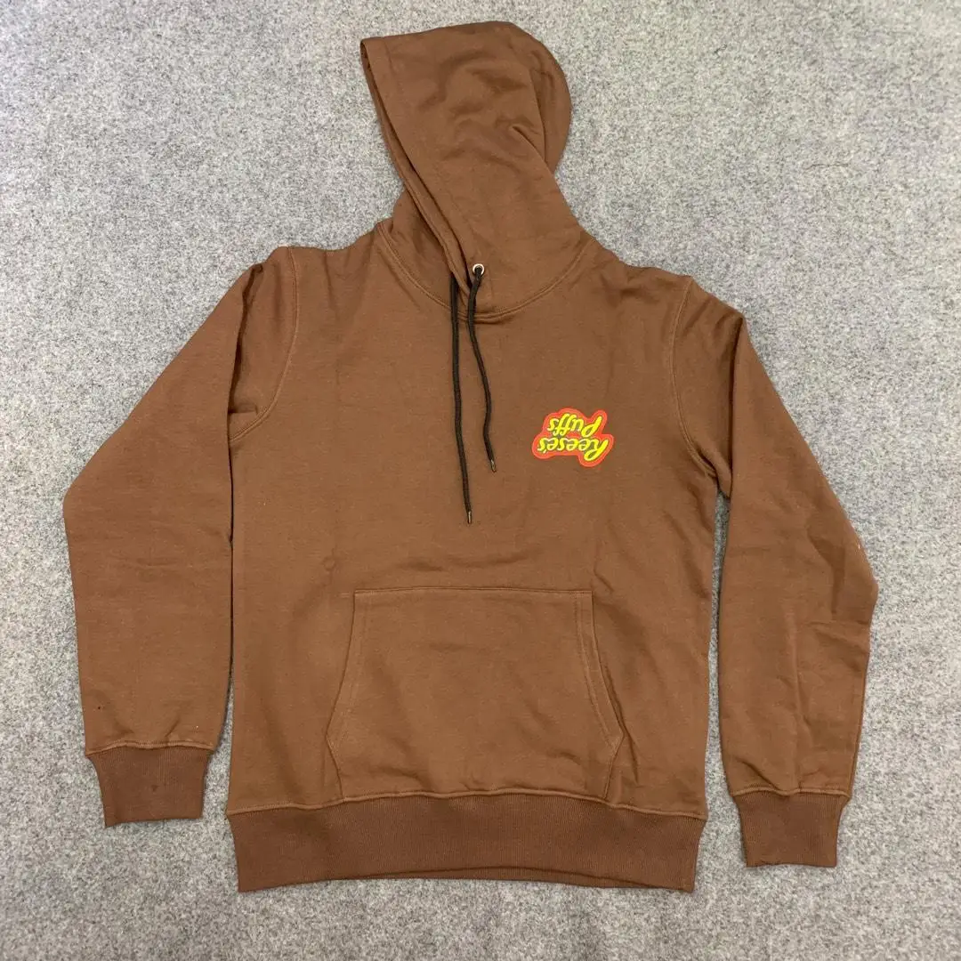brown 19SS с изображением Трэвиса Скотта Reeses Puffs наслаждайся сейчас TS толстовки мужские и женские с изображением Трэвиса Скотта Толстовка kanye west hip hop Reeses Puffs пуловер - Цвет: brown