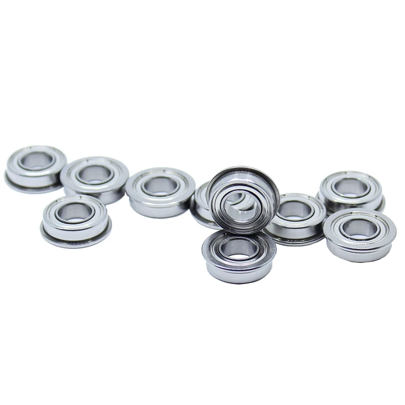 

F688ZZ Flange Bearing 8x16x5 mm ABEC-1 ( 10 PCS ) Flanged F688 Z ZZ Ball Bearings