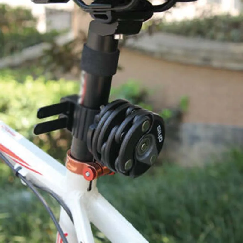 Folding Bicycle Lock Mounting Accessory Scooter Motorcycle Moped Anti-theft