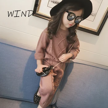 

Wind Soft Cotton Knit Kids Sweater Suit Girls Clothes Sets Kids Set Baby Suit 2020 New Winter Toddler Girls Sweater and Pants
