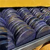 Natural  Blue Sandstone Round Shape Crystal Quartz For Home Decoration DIY Gift Reiki 1PCS 6