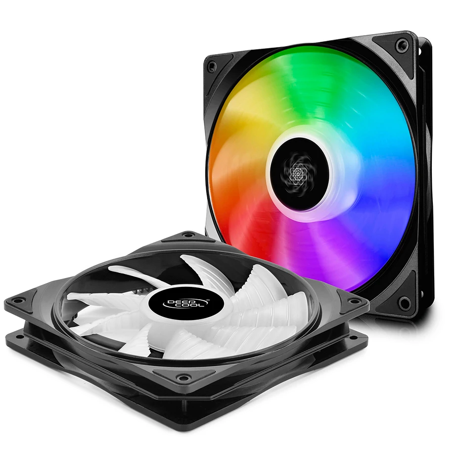 DEEPCOOL 2 в 1 комплект CF140 компьютер ПК чехол Вентилятор 120 мм RGB адресный тихий