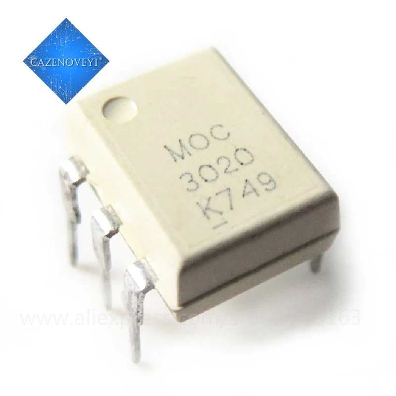 10 шт./лот MOC3020 3020 DIP-6 в наличии | Электронные компоненты и принадлежности