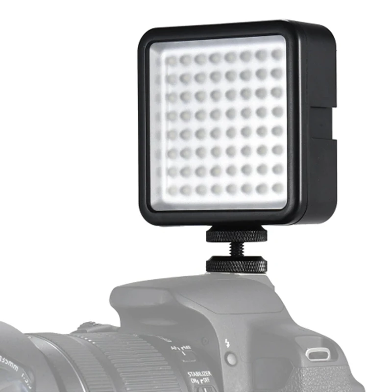 Led 64 Usb непрерывная камера Led панель свет портативный мини затемнения видеокамера Видео Освещение для Canon Nikon sony A7 Panaso