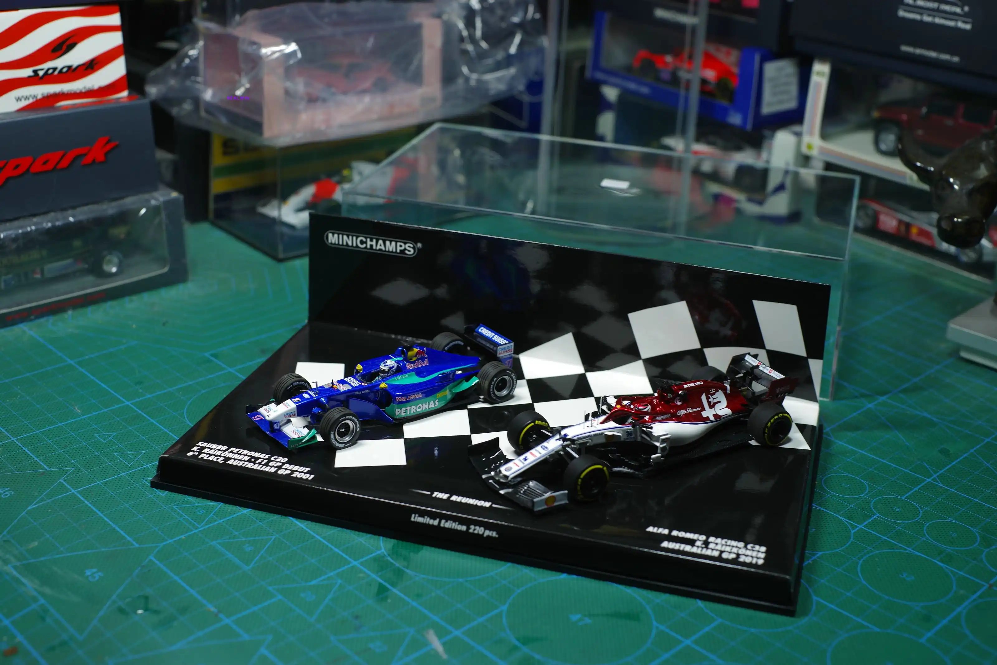 kimi raikkonen model car