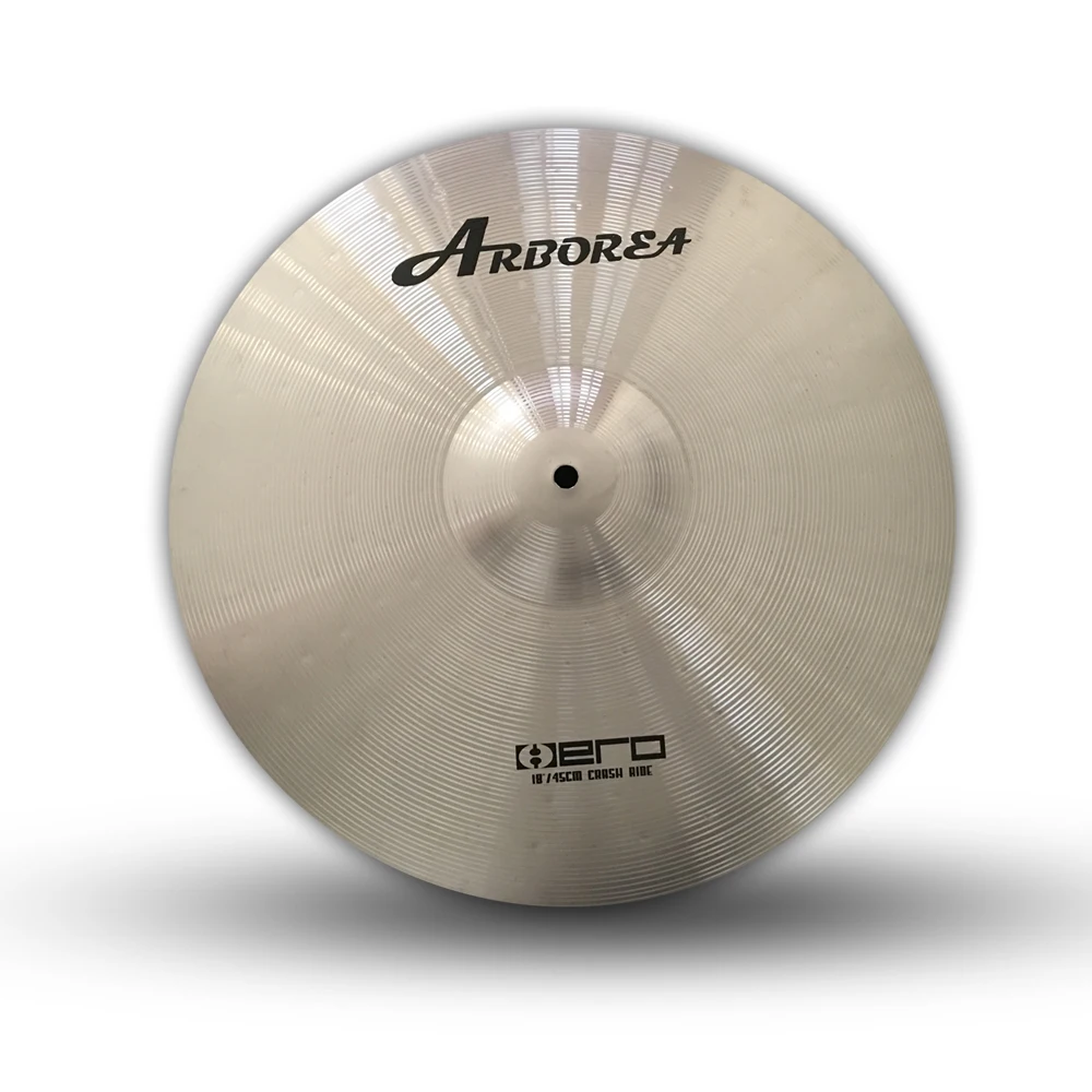 ARBOREA Practice cymbal Hero CYMBAL Set 5 piece of cymbal 14'Hihat+16'Crash+18&rsquo;Crash+20&lsquo;Ride alloy
