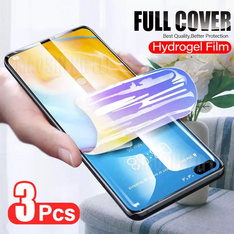 Гидрогелевая пленка для Huawei P40 Pro P20 P30 Lite Mate 20 30 3 шт. | Мобильные телефоны и