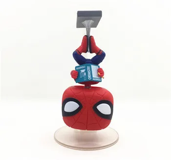 

Marvel Avengers Spiderman 259# Hanging Reading Books See Spider Man Homecoming Figure Toys Collection Vinyl Doll Models