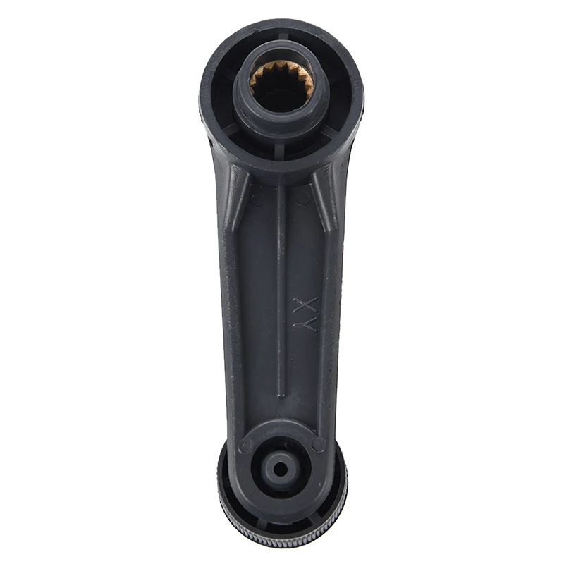SODIAL(R) 2 шт. серый пластик Универсальный Автомобильный Winder Cranks ручка рычаг