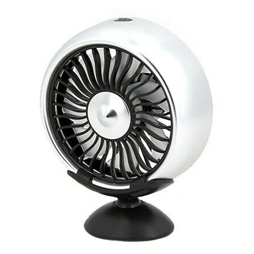 BESPORTBLE Mini USB Car Fan Car Cooling Fan Car Air Vent Clip Fan for Car Auto Automobile Black 