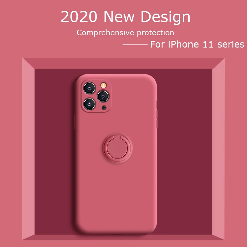 

Liquid silicone Case For iPhone 11 Pro Max Case Full protector Case For iPhone XS MAX Cover camera Case For iPhone X XR 7 8 PLUS