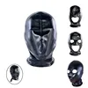 Adult SM Exotic Accessories of 4 Style Leather Bondage Hood Sex Toys with Open Mask for Men Women Fetish BDSM Flirting Game Tool 1