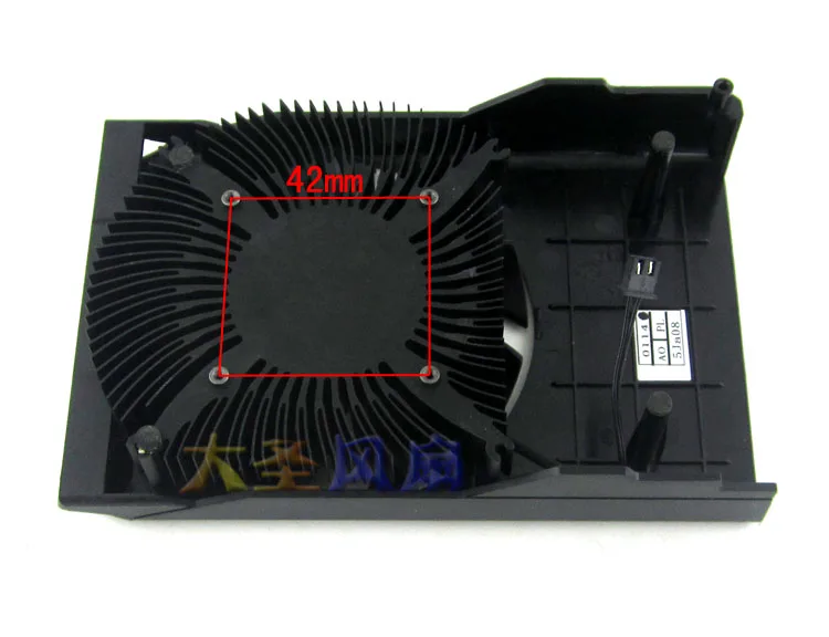 Для EVGA GeForce GTX750 SC Видеокарта кулер шаг 42x42 мм