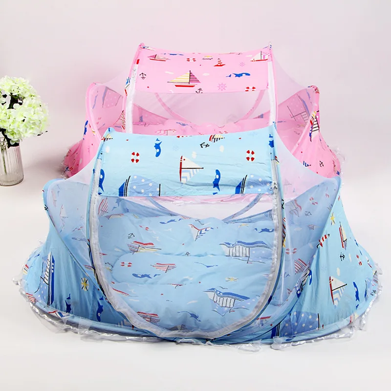 

Mosquito Nets Hood Folding Mosquito Net Two Piece Set Infant Mongolian Yurt Mosquito Nets Free Installation Babies' Mosquito Net