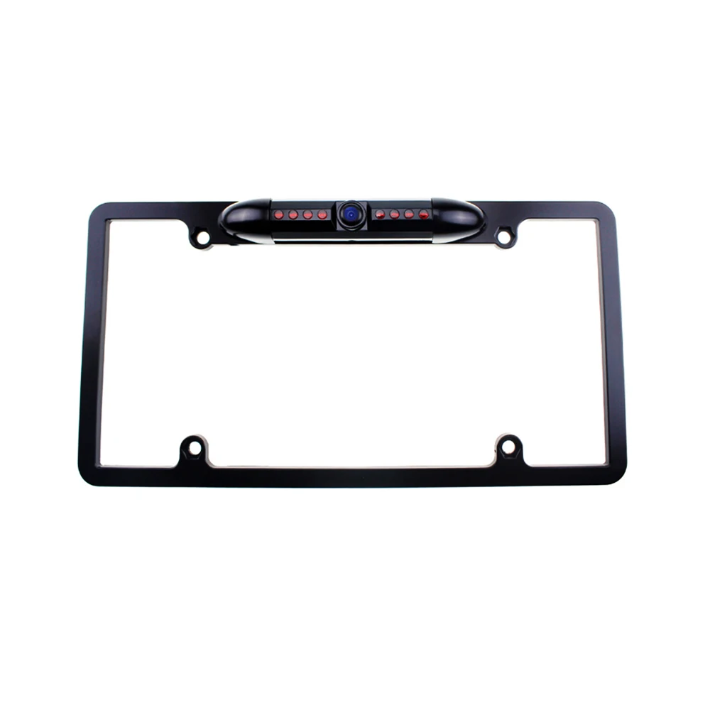 American Frame Автомобильная резервная система CCD-NTSC, водонепроницаемая камера заднего вида, ИК светодиодный, ночное видение, американские номерные знаки, Автомобильная камера заднего вида - Название цвета: American Frame