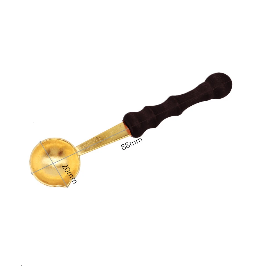 spoon Paint Seal Antique Metal Sealing Wax Stamps Christmas Wax Seal Stamp Craft Wax Seal Stamp Christmas Decorations For Home - Цвет: spoon