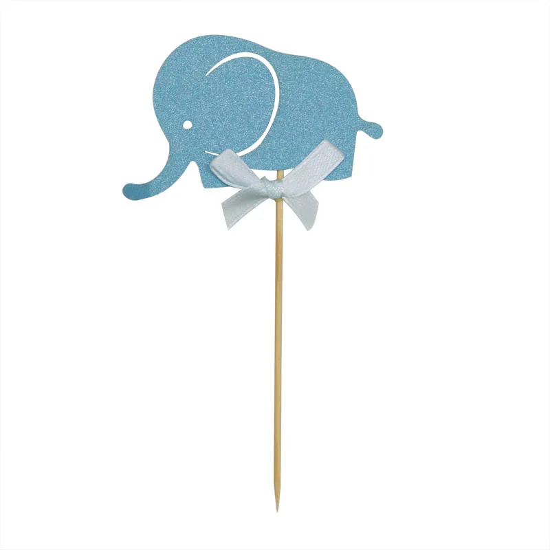 Милый Слоник, фольгированный шар, розовый, голубой, для маленьких мальчиков и девочек, латексный шар, слон, тематические праздничные детские украшения на день рождения, детский душ, 7 - Цвет: blue-10pcs