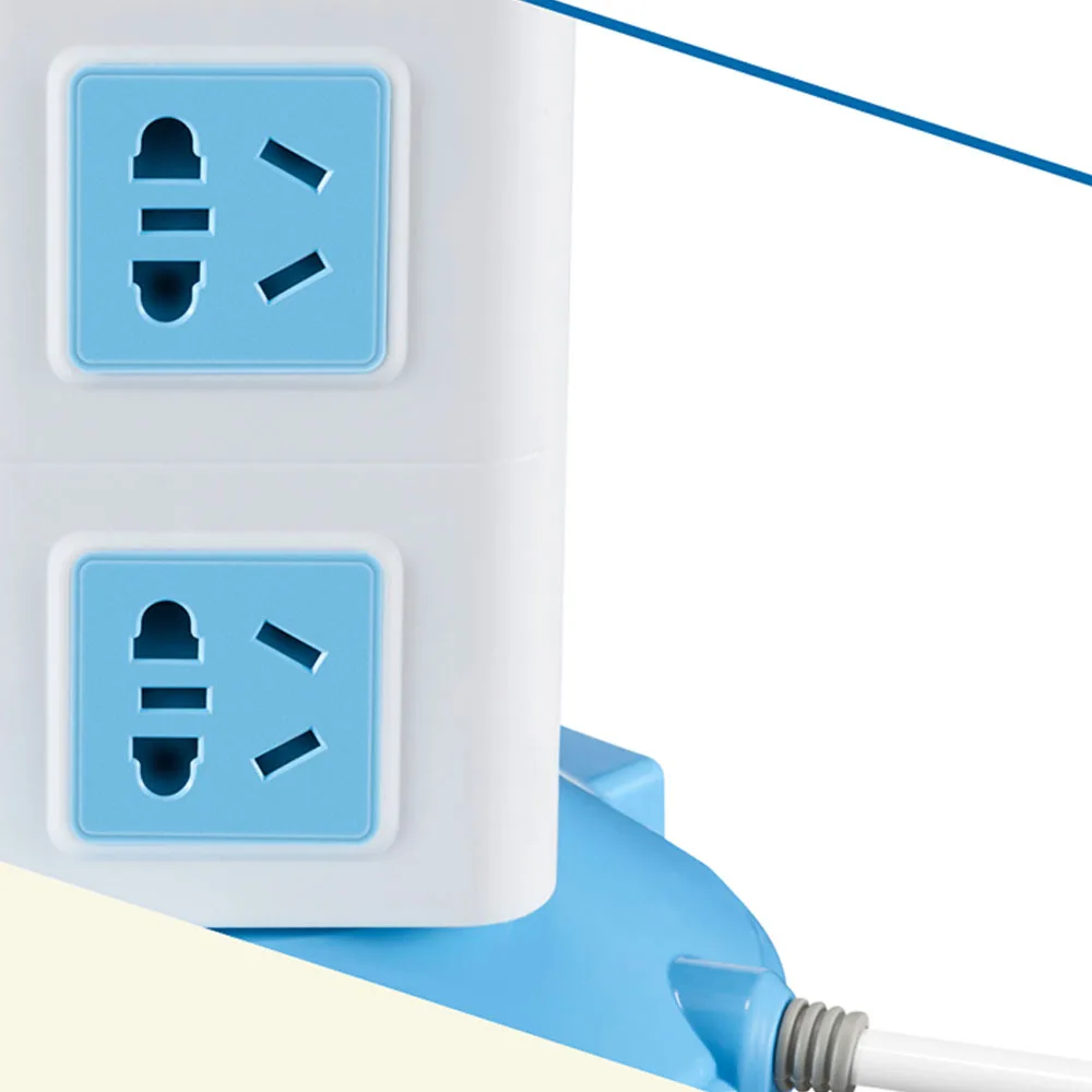 Прочный сетевой блок питания для офиса, универсальный, 220 В, USB, вертикальный, 6 футов, шнур, слот для общественных мест, блок питания, башня