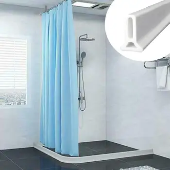 

Bathroom Water Stopper Bath Baffle Silicon Water Blocker Rubber Flood Barrier Dam Dry And Wet Separation Bathroom Supplies