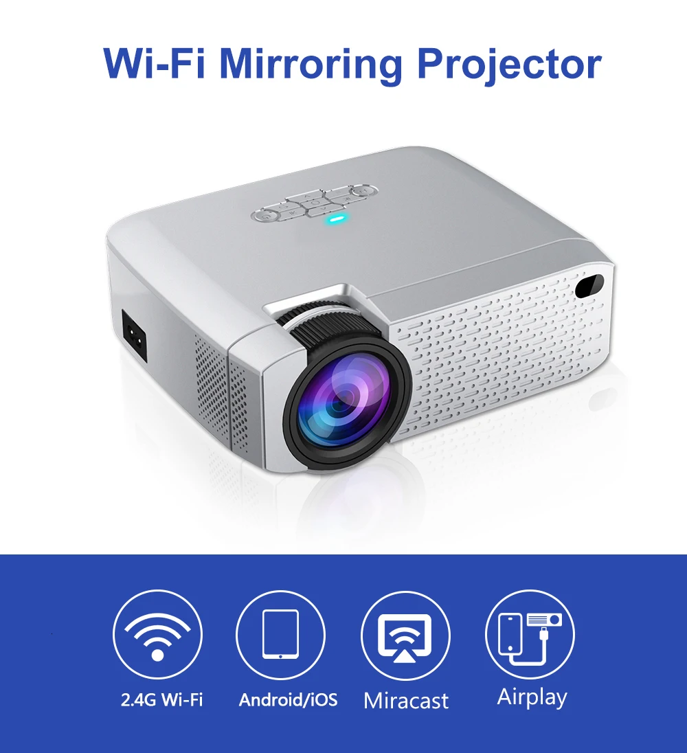 Led Mini Led Projector|stock Clearance Sale|video Beamer For Home Cinema, Wireless Mirror Screen For Phone - Home Theatre System AliExpress