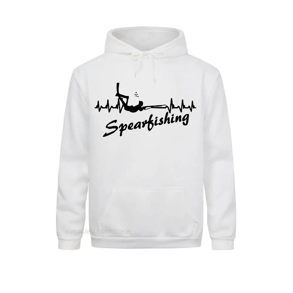 

Its In My HeartBeat Spearfishing Harajuku Hoodies Scuba Diver Spear Fishinger Sportswear Brand Men Clothing Male Slim Fit Swea