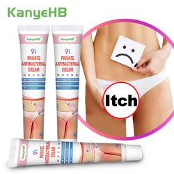 3pcs Pussy Remove Odor Antibacterial Cream Itch Cream Unisex Intimate Deodorant Pruritus Antipruritic Dermatitis Ointment A708