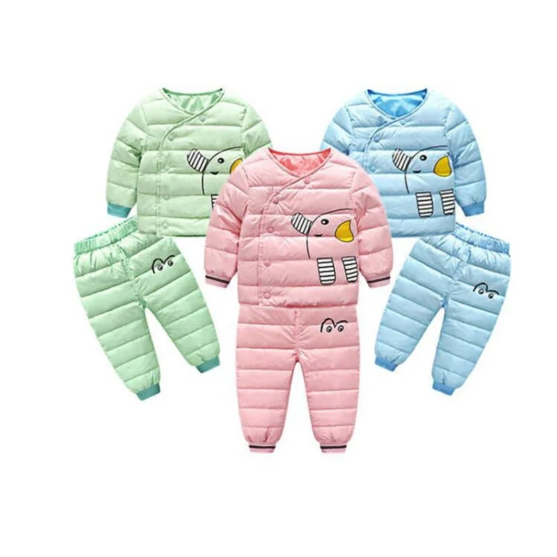 

Off Season Children down Jacket Cotton-padded Clothes Set BOY'S Girls Cotton-padded Jacket Infants Lightweight Baby Children Cot